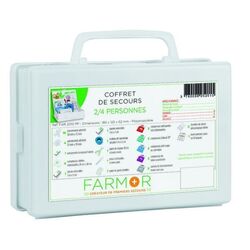 Coffret secours MULTIRISQUES 2/4 PERSONNES