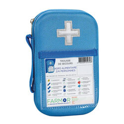 Trousse secours fluo AGRO ALIMENTAIRE 2/4 PERSONNES