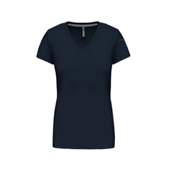FEMME T-SHIRT MC COL V DE COU - KEOLIS VE414